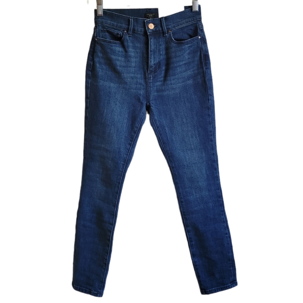 ANN TAYLOR FACTORY Nwt Skinny High Rise Jeans 00P